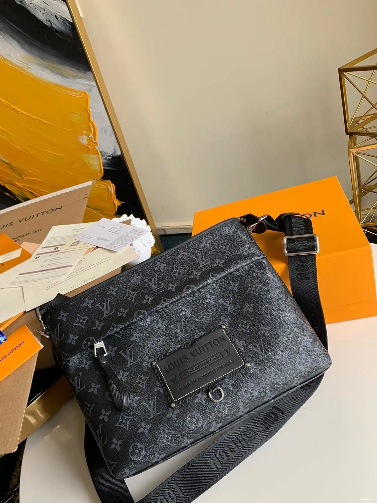 WIS BAG MESSENGER VUITTON LOUIS 0521